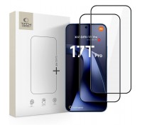 Tech-protect Glass Fit+ Tempered Glass 2-pack Xiaomi 17t Pro Black
