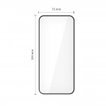 Tech-Protect Glass Fit+ 2 Τεμάχια Tempered Glass Οθόνης για Xiaomi Redmi 15 4G/5G Μαύρο