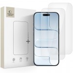 Tech-Protect Glass Fit+ Tempered Glass 2-Pack για iPhone Air (9H, 0.3mm, Clear)
