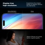 Tech-Protect Quick Set+ Tempered Glass 2τμχ Μαύρο για iPhone 13 / 13 Pro / 14 / 16E