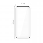 Tech-Protect Quick Set+ Tempered Glass 2τμχ Μαύρο για iPhone 13 / 13 Pro / 14 / 16E