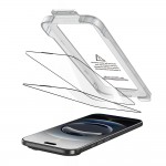 Tech-Protect Quick Set+ Full Face Tempered Glass 2-Pack Black για iPhone 17 Air