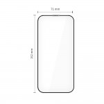 Tech-Protect Quick Set+ Full Face Tempered Glass 2-Pack Black για iPhone 17 Air