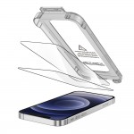 Tech-Protect Quick Set+ Σετ 2 Τεμαχίων Tempered Glass για iPhone 12 / 12 Pro - Μαύρο