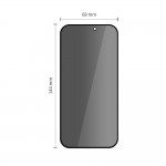 Tech-Protect Quick Set Spy+ Privacy Tempered Glass 2-Pack για iPhone 15/16