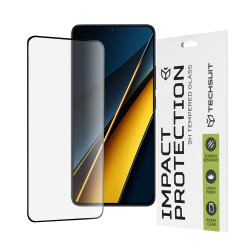 Techsuit 111D Full Cover Full Glue Tempered Glass για Xiaomi Poco X6 Pro (Black)