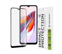 Techsuit 111D Full Cover Full Glue Tempered Glass για Xiaomi Redmi 12C - Μαύρο