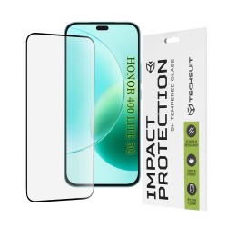 Techsuit 111D Full Glue Tempered Glass για Honor X8b / /X8c / 400 Lite (Μαύρο)