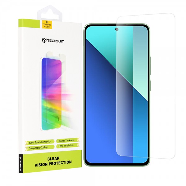 Techsuit Clear Vision Glass για Xiaomi Redmi Note 13 4G - Διάφανο Techsuit Clear Vision Glass για Xiaomi Redmi Note 13 4G - Διάφανο