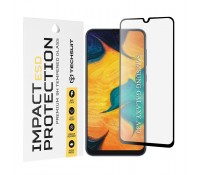 Techsuit Tempered Glass Μαύρο για Samsung Galaxy A50 A30s