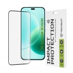 Techsuit - 111D Full Cover / Full Glue Glass - Honor X8b / X8c / 400 Lite - Black