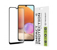 Techsuit - 111D Full Cover / Full Glue Glass - Samsung Galaxy A32 4G / A33 5G - Black