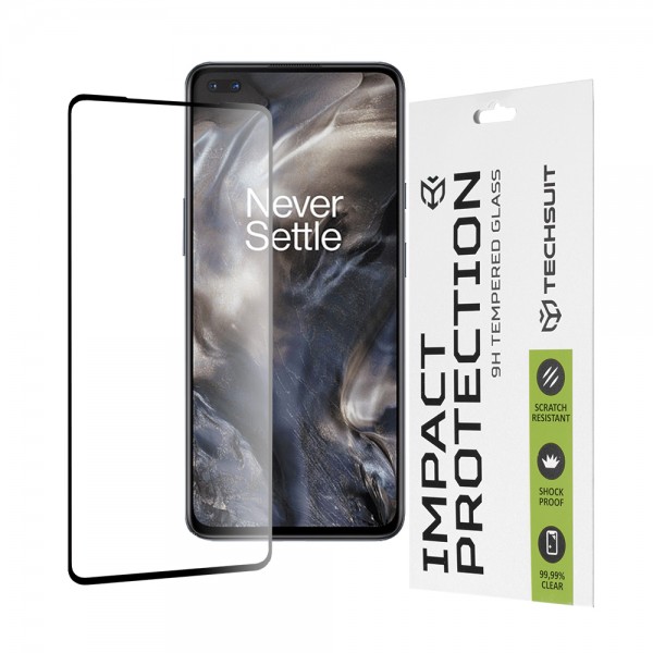 Techsuit 111D Full Glue Full Face Tempered Glass Μαύρο OnePlus Nord Techsuit 111D Full Glue Full Face Tempered Glass Μαύρο OnePlus Nord