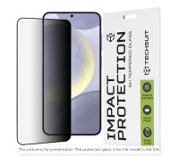 Techsuit 111D Privacy Full Glue Tempered Glass για Samsung Galaxy S23 FE Μαύρο