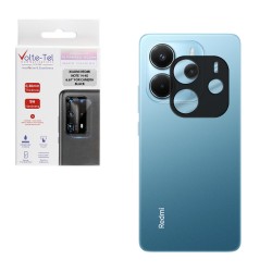 VOLTE-TEL TEMPERED GLASS XIAOMI REDMI NOTE 14 4G 6.67" 9H 0.25mm 3D CURVED FOR CAMERA BLACK