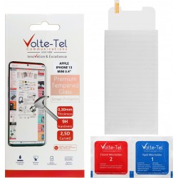 VOLTE-TEL TEMPERED GLASS IPHONE 13 MINI 5.4" 9H 0.30mm 2.5D OPEN NOTCH