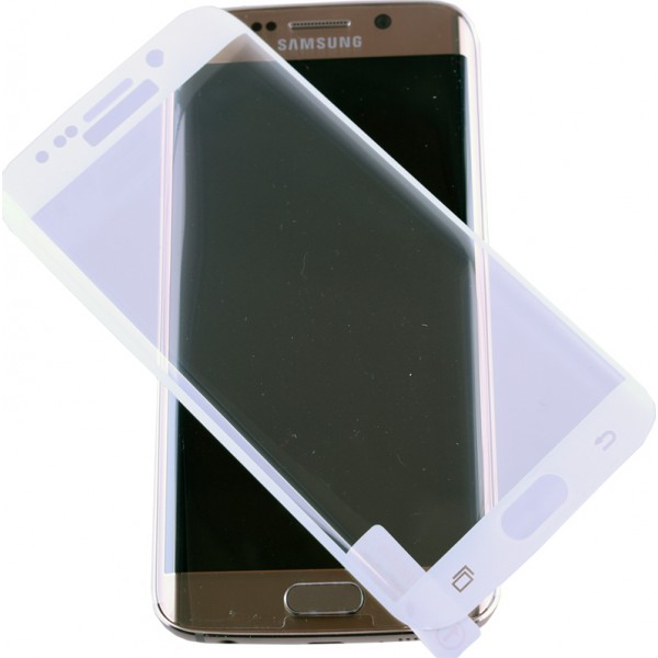 VOLTE-TEL TEMPERED GLASS SAMSUNG S6 EDGE+ G928 5.7" 0.26mm 3D CURVED FULL COVER WHITE, 8156403