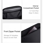 ARCTIC HUNTER τσάντα μέσης Y00569-BK, αδιάβροχη, μαύρη