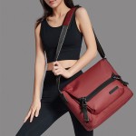 ARCTIC HUNTER τσάντα ώμου K00528 με θήκη tablet, 10L,κόκκινη