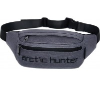 ARCTIC HUNTER τσάντα μέσης YB14000-1-DG, αδιάβροχη, σκούρο γκρι