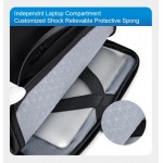 ARCTIC HUNTER τσάντα πλάτης B00574-GY με θήκη laptop 15.6", 10L, γκρι