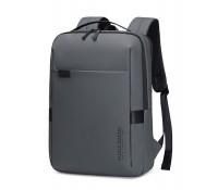 ARCTIC HUNTER τσάντα πλάτης B00574-GY με θήκη laptop 15.6", 10L, γκρι