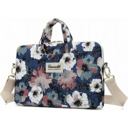 Canvaslife Briefcase Τσάντα Ώμου / Χειρός για Laptop 15-16 Blue Camellia