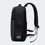 GOLDEN WOLF τσάντα πλάτης GB00399, με θήκη laptop 15.6", 20L, μαύρη