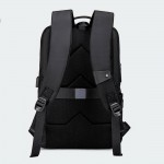 GOLDEN WOLF τσάντα πλάτης GB00399, με θήκη laptop 15.6", 20L, μαύρη