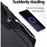 GOLDEN WOLF τσάντα πλάτης GB00444-BK, με θήκη laptop 15.6", μαύρη