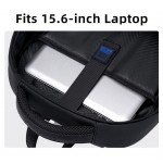 GOLDEN WOLF Τσάντα Πλάτης GB00711 με Θήκη Laptop 15.6" 27L Μαύρη