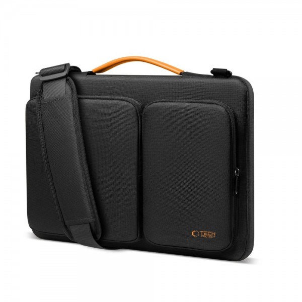 TECH-PROTECT Defender Bag για Laptop 13–14" – Μαύρο/Πορτοκαλί TECH-PROTECT Defender Bag για Laptop 13–14" – Μαύρο/Πορτοκαλί