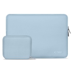 Tech-Protect NeoSlim Θήκη Laptop 13–14″ με Τσαντάκι Αξεσουάρ – Γαλάζιο