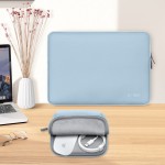 Tech-Protect NeoSlim Θήκη Laptop 13–14″ με Τσαντάκι Αξεσουάρ – Γαλάζιο