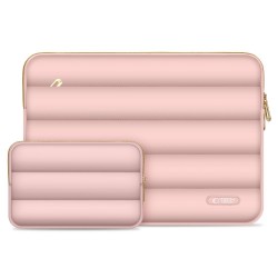 Tech-Protect Puffy Θήκη για Laptop 14" σε Ροζ χρώμα