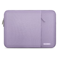 Tech-Protect Sleevy Θήκη Laptop 13–14″ με Επένδυση και Μπροστινή Τσέπη – Λεβάντα