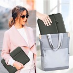 Θήκη Tech-Protect Sleeve για Laptop 13-14'' Χακί Πράσινο