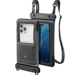 Spigen A611P Universal Waterproof Floating Case 2-Pack – Matte Black ACS09348