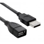 Καλώδιο προέκταση A/F USB 2.0V (480mbp/s) - 1.5m, μαύρο