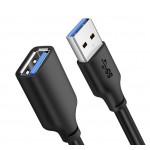 CABLETIME Καλώδιο USB 3.0 A Male σε A Female C160 2m Μαύρο