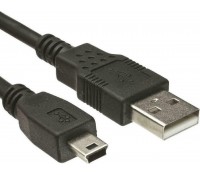 POWERTECH καλώδιο USB σε USB Mini CAB-U042, copper, 3m, μαύρο