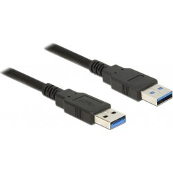 POWERTECH καλώδιο USB 3.0 CAB-U106, 1.5m, μαύρο