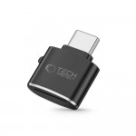 Tech-Protect Ultraboost Card Reader Type-C για micro SD, ταχύτητα μεταφοράς 30 MB/s, μαύρο