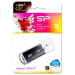 SILICON POWER USB Flash Drive Blaze B02, 32GB, USB 3.1, Black