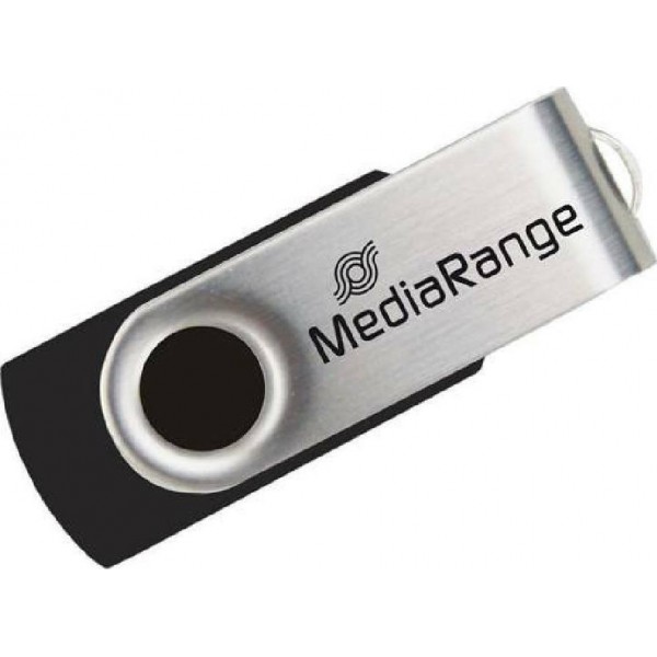MediaRange USB 2.0 Flash Drive 32 GB (Black/Silver) (MR911)