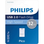 Philips FM32FD85B USB Flash Drive 32GB USB 2.0 Λευκό