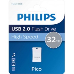 Philips FM32FD85B USB Flash Drive 32GB USB 2.0 Λευκό