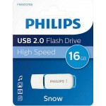 Philips Snow 16GB USB 2.0 Stick Μπλε (FM16FD70B/00) (PHIFM16FD70B-00)