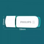 Philips Snow 256GB USB 3.0 Stick Πράσινο (FM25FD75B/00)