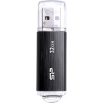 SILICON POWER USB Flash Drive Ultima U02, 32GB, USB 2.0, μαύρο